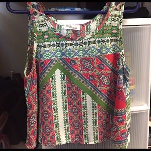 Patterned Tank Top