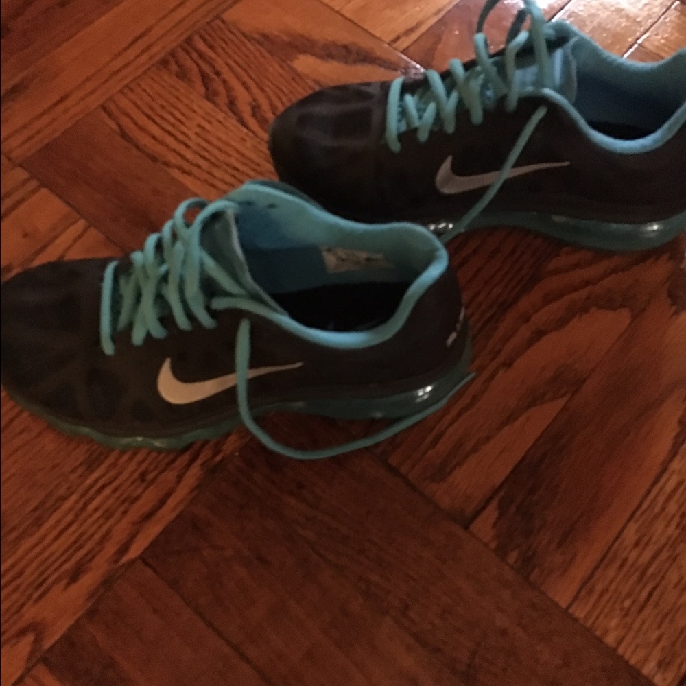 Black air max sneakers