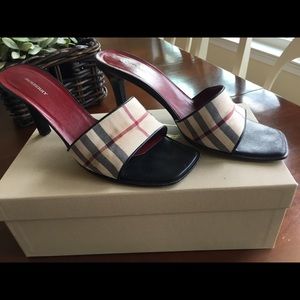 Authentic Burberry sandal