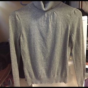 Gray Turtleneck