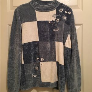 Women's Alfred Dunner Long Sleeve Sweater 1X