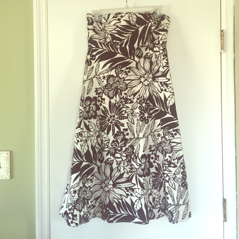 Gap strapless dress