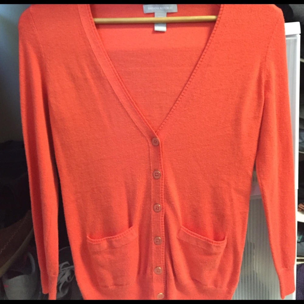 Orange Sweater
