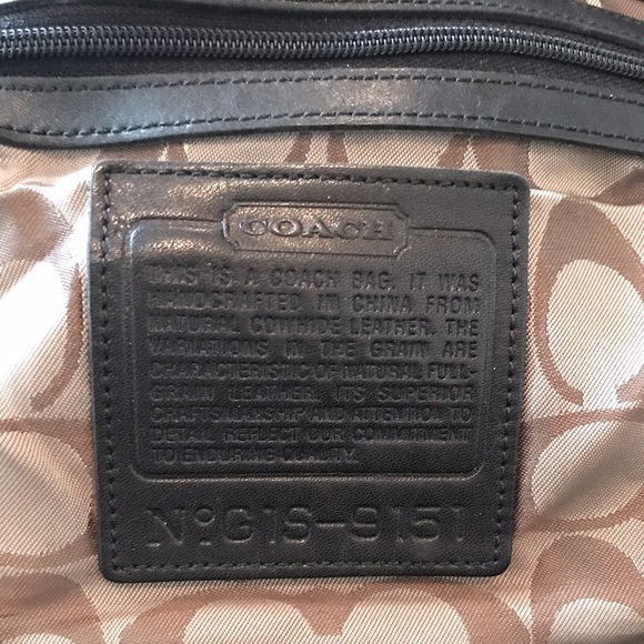 Coach Leather Bag - Picture 3 of 8