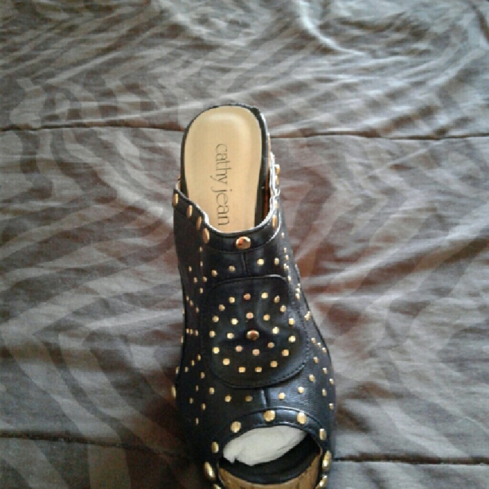 Cathy Jeans Wedges