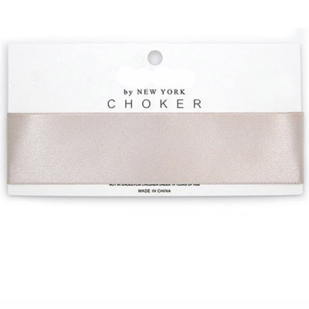 Thick Satin Choker