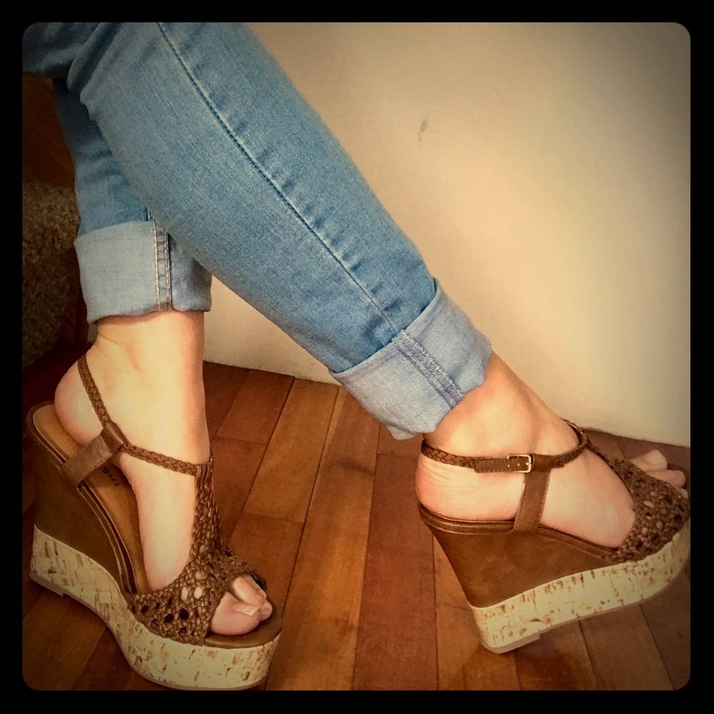 NWOT Madden girl wedge sandals