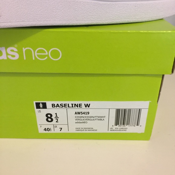 Adidas Neo Baseline Ice Green Adidas Neo Baseline Ice Green