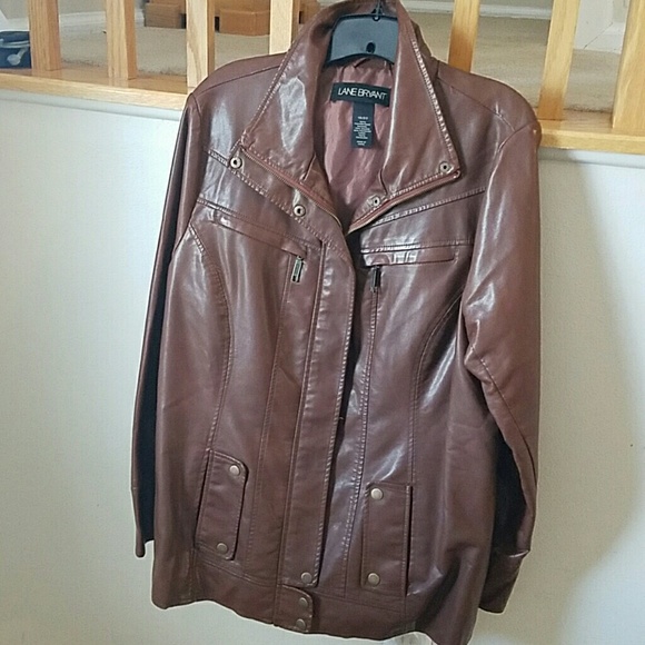 Lane Bryant Jackets & Blazers - Faux leather jacket new with out tags