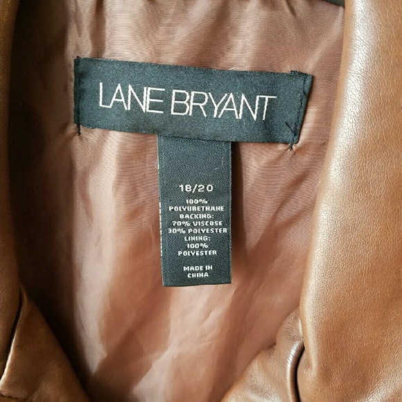 Faux leather jacket new with out tags - Picture 3 of 4