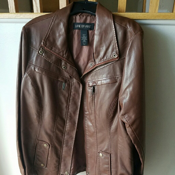 Faux leather jacket new with out tags - Picture 4 of 4
