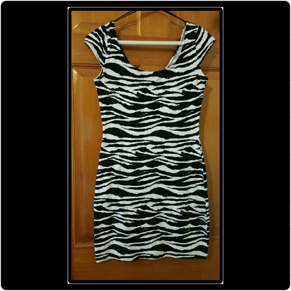 H&M Zebra Print Dress