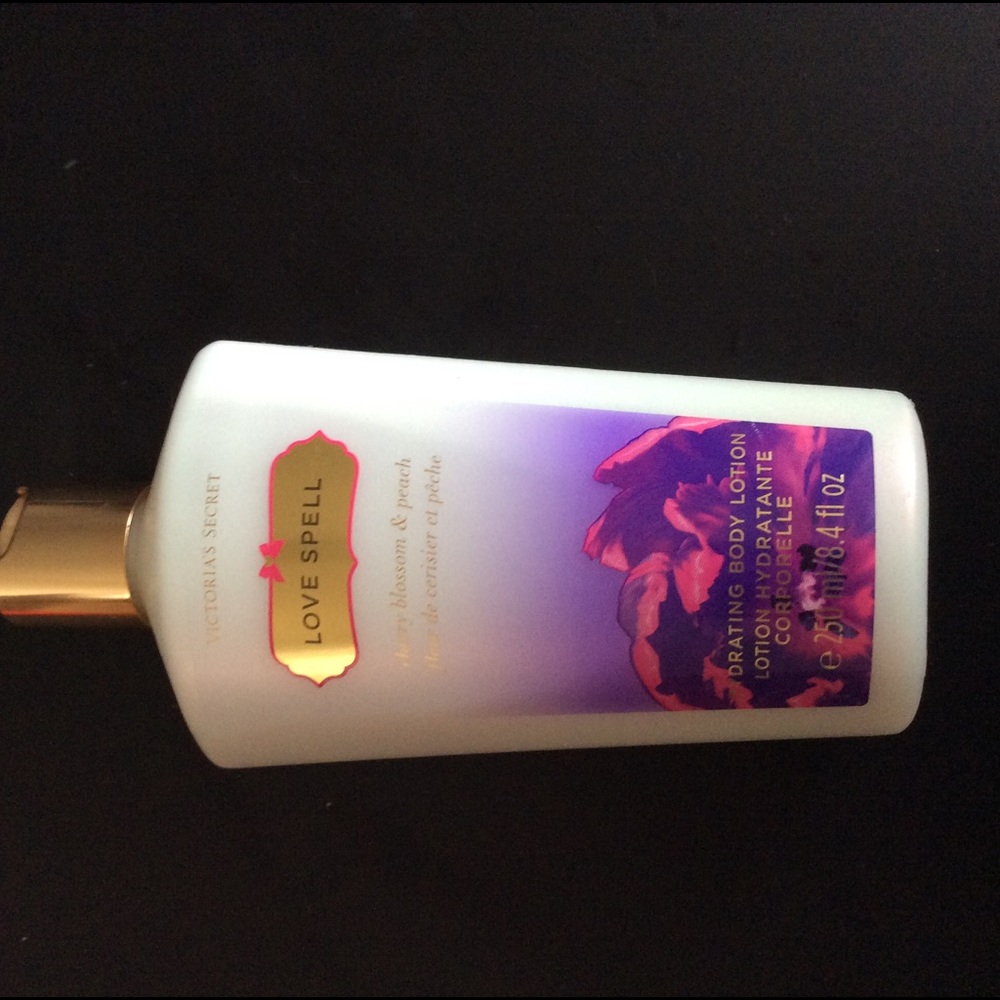 Victoria's Secret Love Spell Lotion.