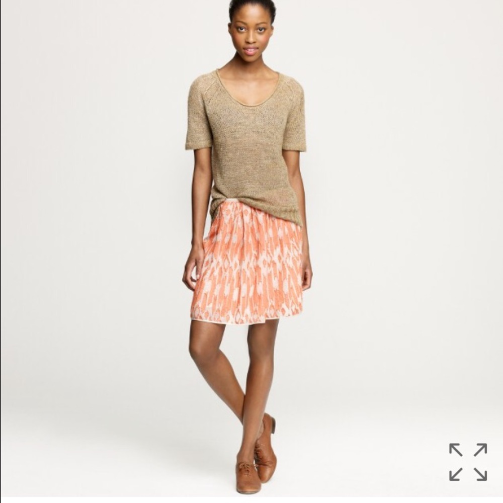 J.crew Ikat Swing Skirt