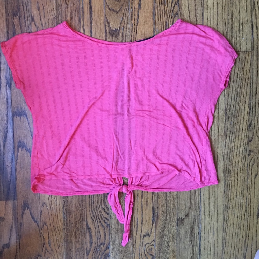 Open back crop top