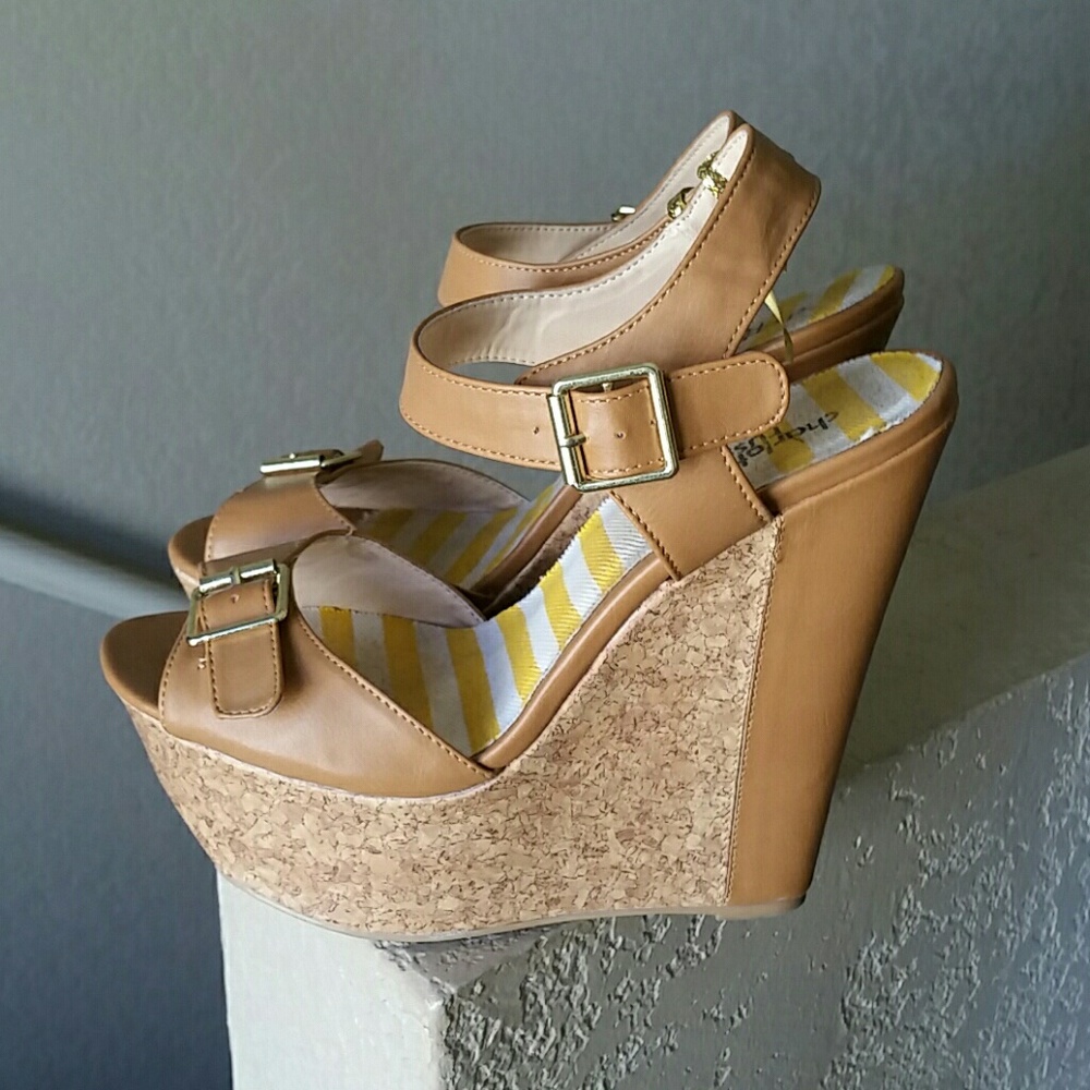 Platform wedge sandal