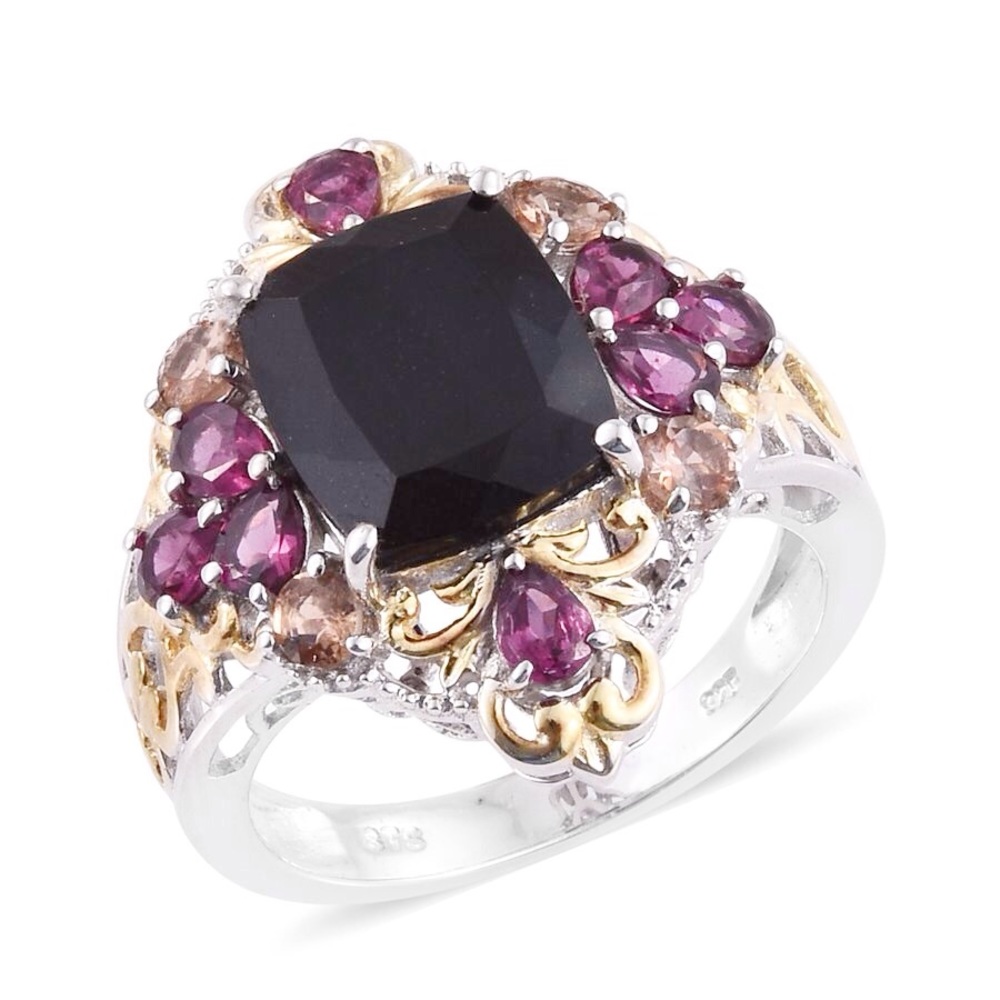 Tourmaline, Rhodolite Garnet