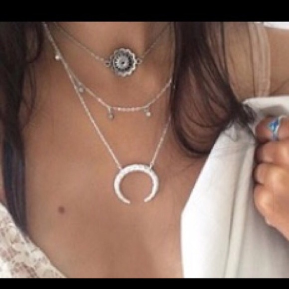 Jewelry - ✂️price cut Tribal layered chocker necklace