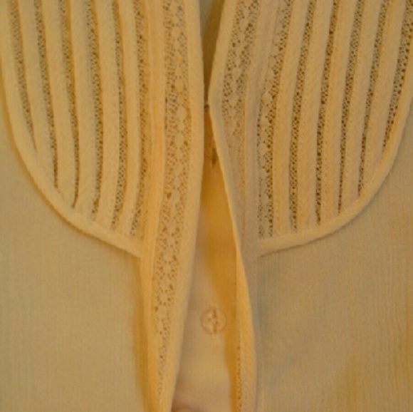 Coldwater Creek Tops - Lacy Silk Blouse from Coldwater Creek Coldwater Creek Tops - Lacy Silk Blouse from Coldwater Creek