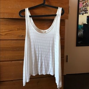 White tank top