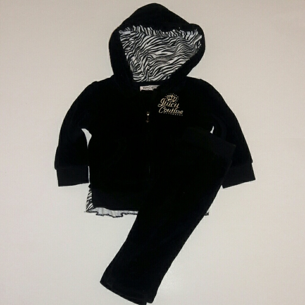 Childrens Juicy Couture warm up suit