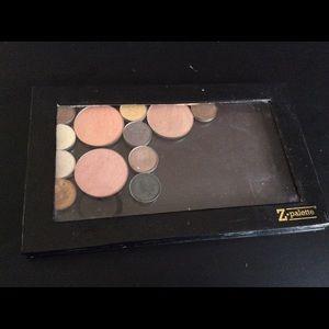 Z Palette W/ Misc Brand Depotted Shadow and Blush