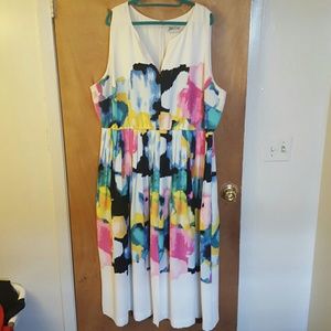 Color Blot Dress