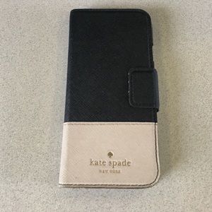 Kate Spade ♠️ iPhone 6/7 wallet case with mirror