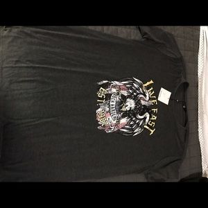 Misguided band T-Shirt Dress