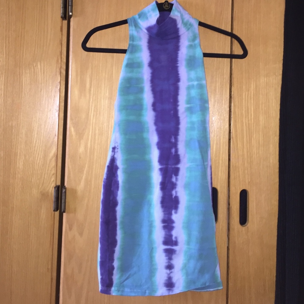 Tie dye dress from American Apparel