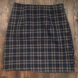 Plaid Gray Brandy Melville john galt xs 24" waist