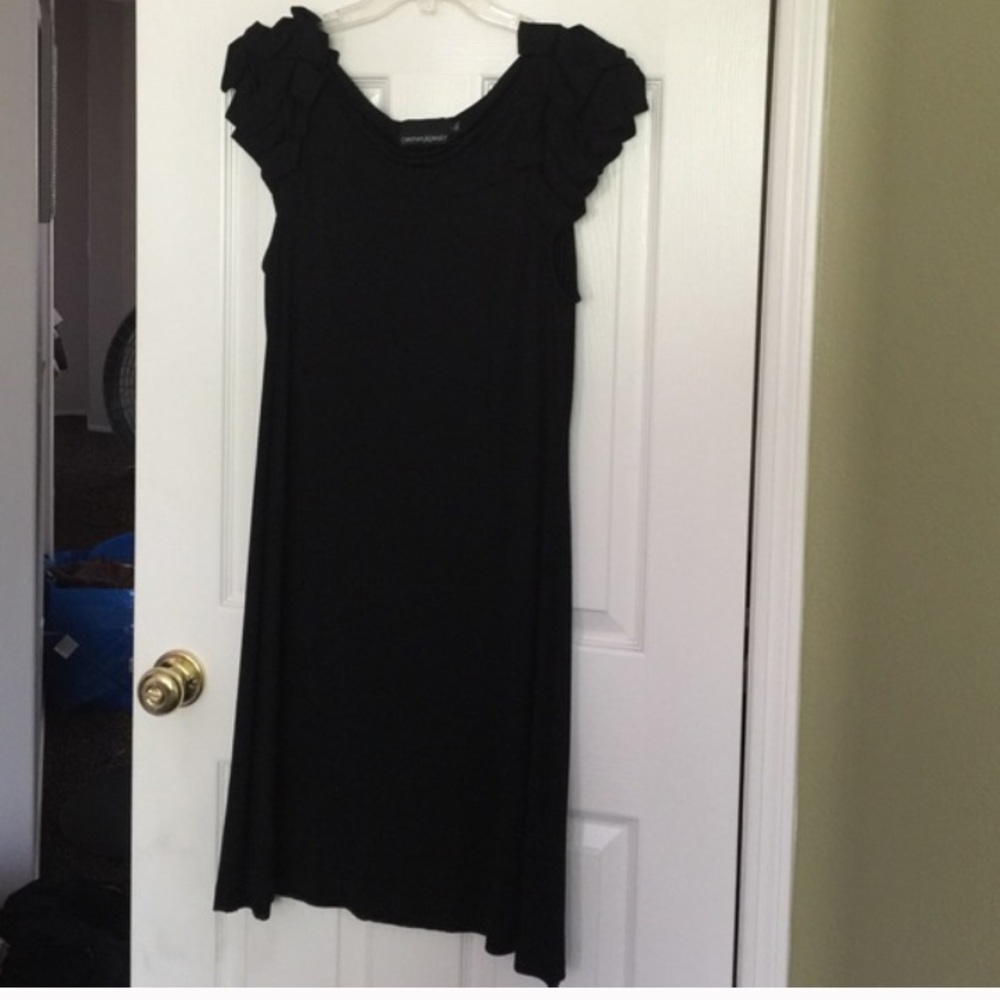 Cynthia Rowley black dress