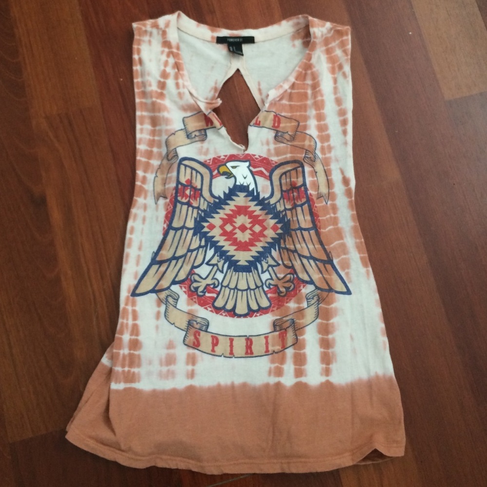 Free spirit open back Tank
