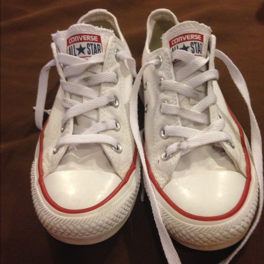 Low Top White Converse