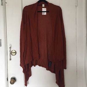H&M burnt orange light weight cardigan