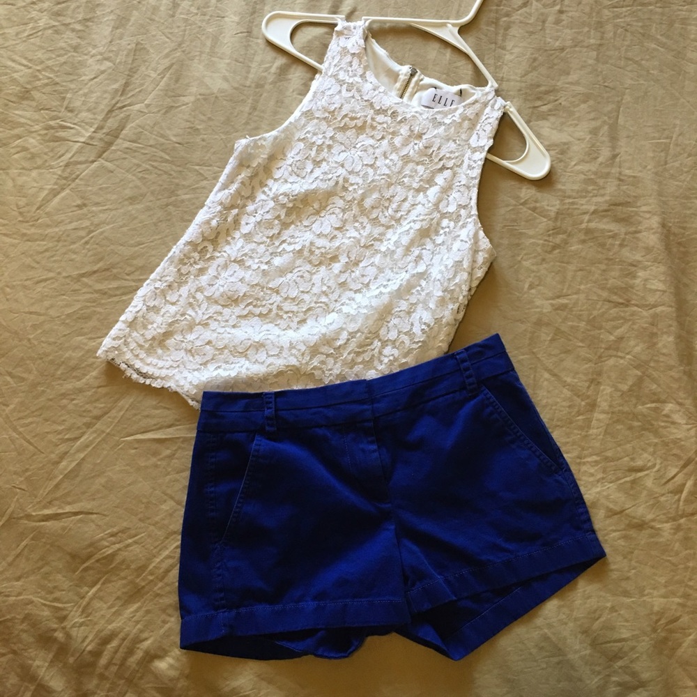 ELLE lace sleeveless top