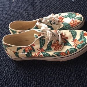 Floral Vans
