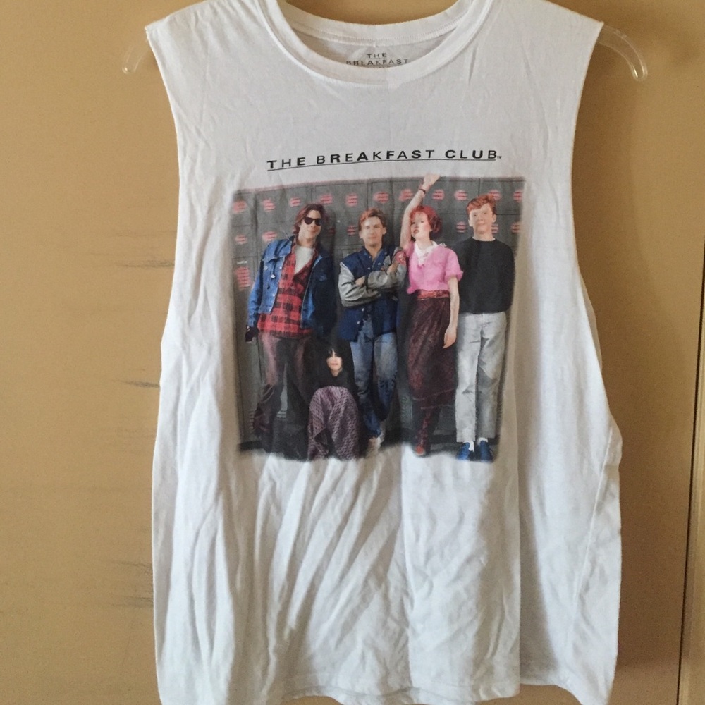 Breakfast club tank top