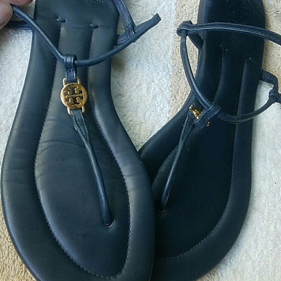 Tory Burch Shoes - Navy blue Tory Burch sandals