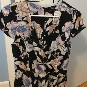 Forever 21 Floral Print Romper