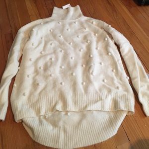 Madewell Cream ball Sweater