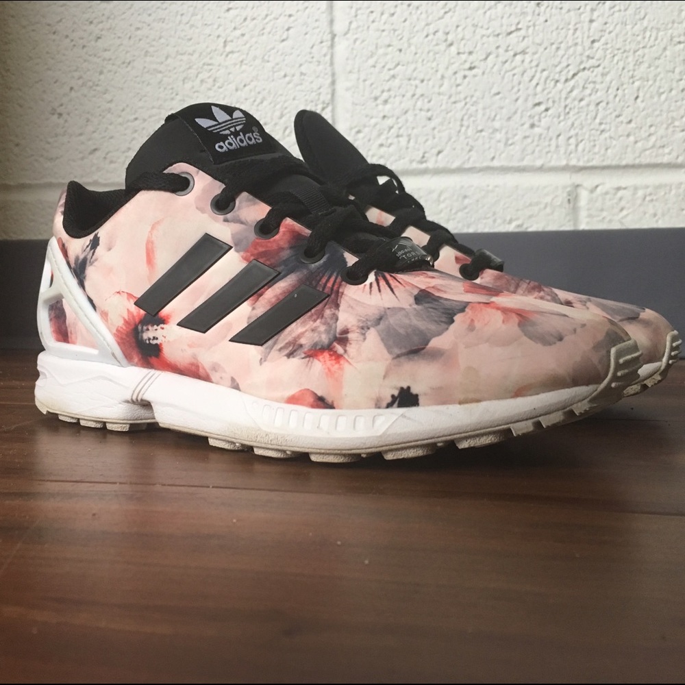 Adidas ZX Flux Pink Floral