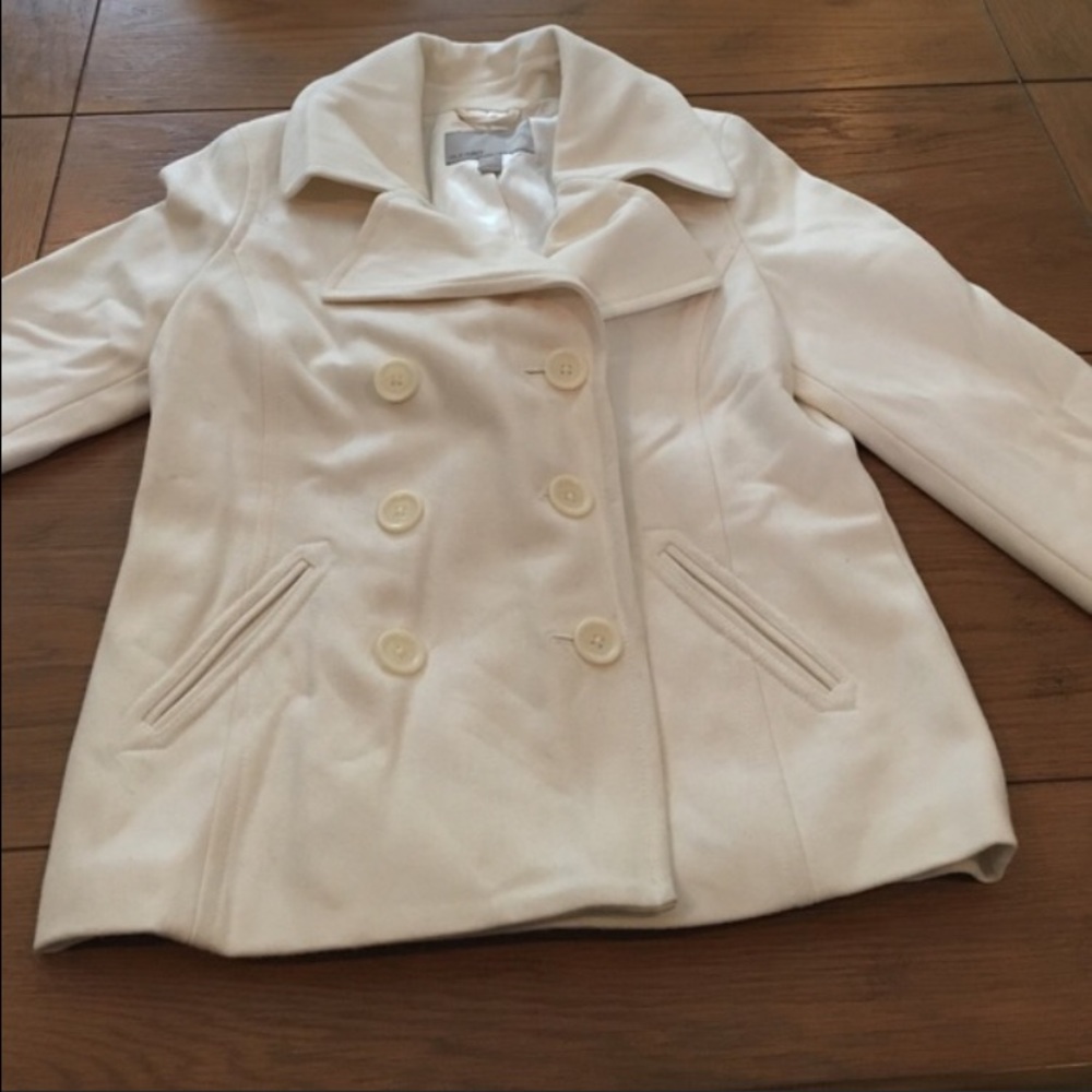 Old navy off white peacoat