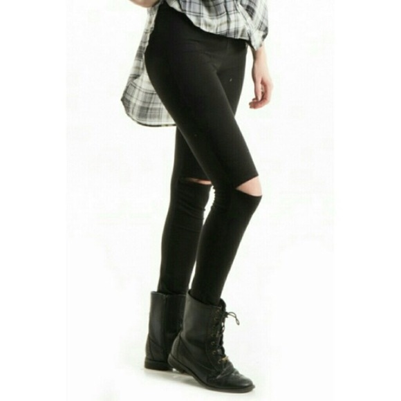 🆕cut out knee leggings - Picture 3 of 3