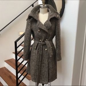 😍 FLASH SALE!!💋Calvin Klein Wool Trench Coat