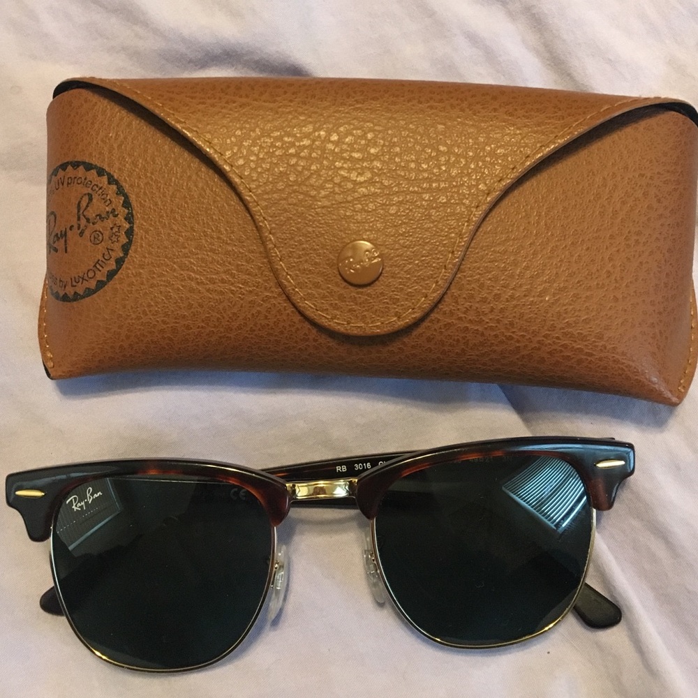 Authentic ray ban club masters