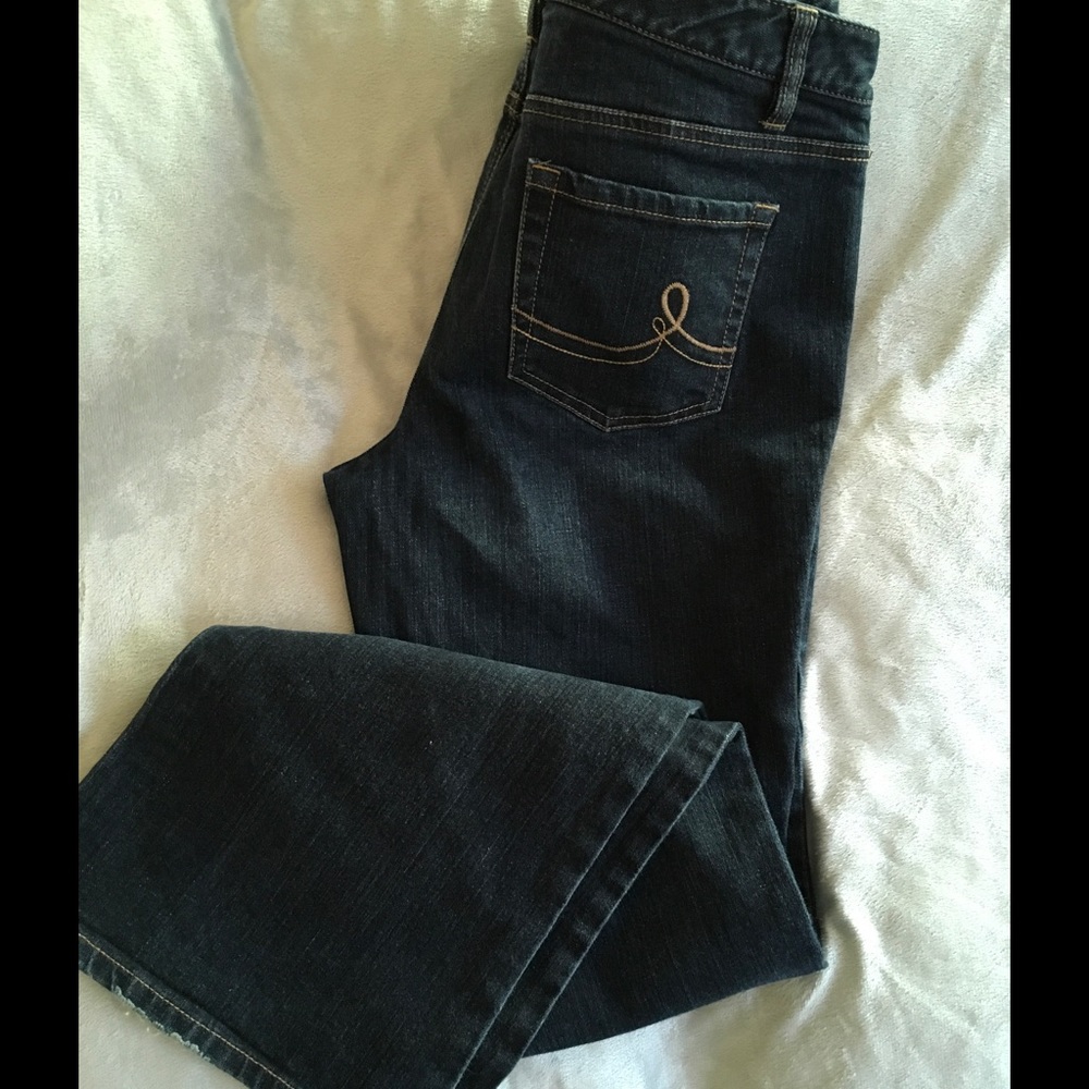 LOFT boot cut jeans