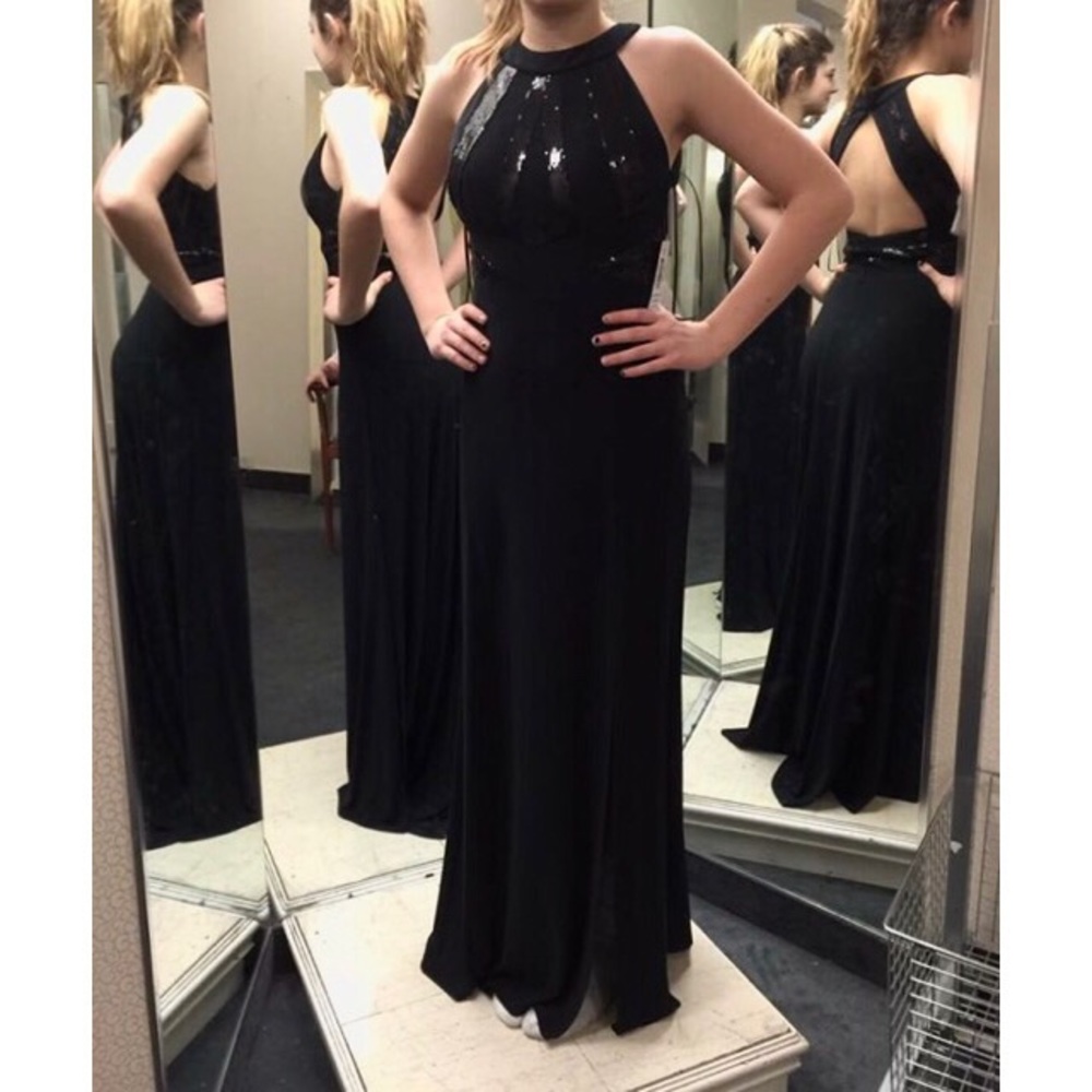 Long Black Prom Dress