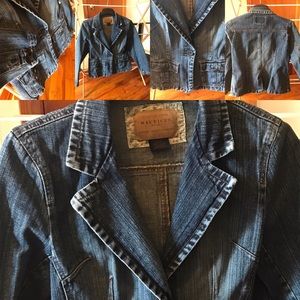 Denim blazer