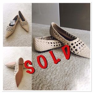 ❗️Brand NEW❗️openwork ballet flat ZARA